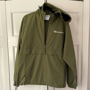 Men’s Champion Quarter-zip Windbreaker